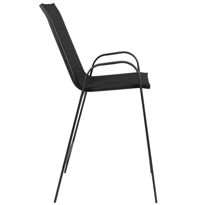 Sol 72 Outdoor™ Elgin Outdoor Barstool with Flex Comfort Material and